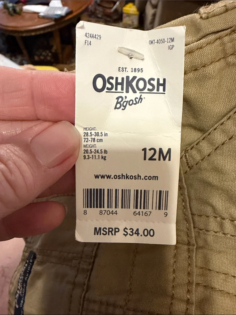 OshKosh Bgosh this listing